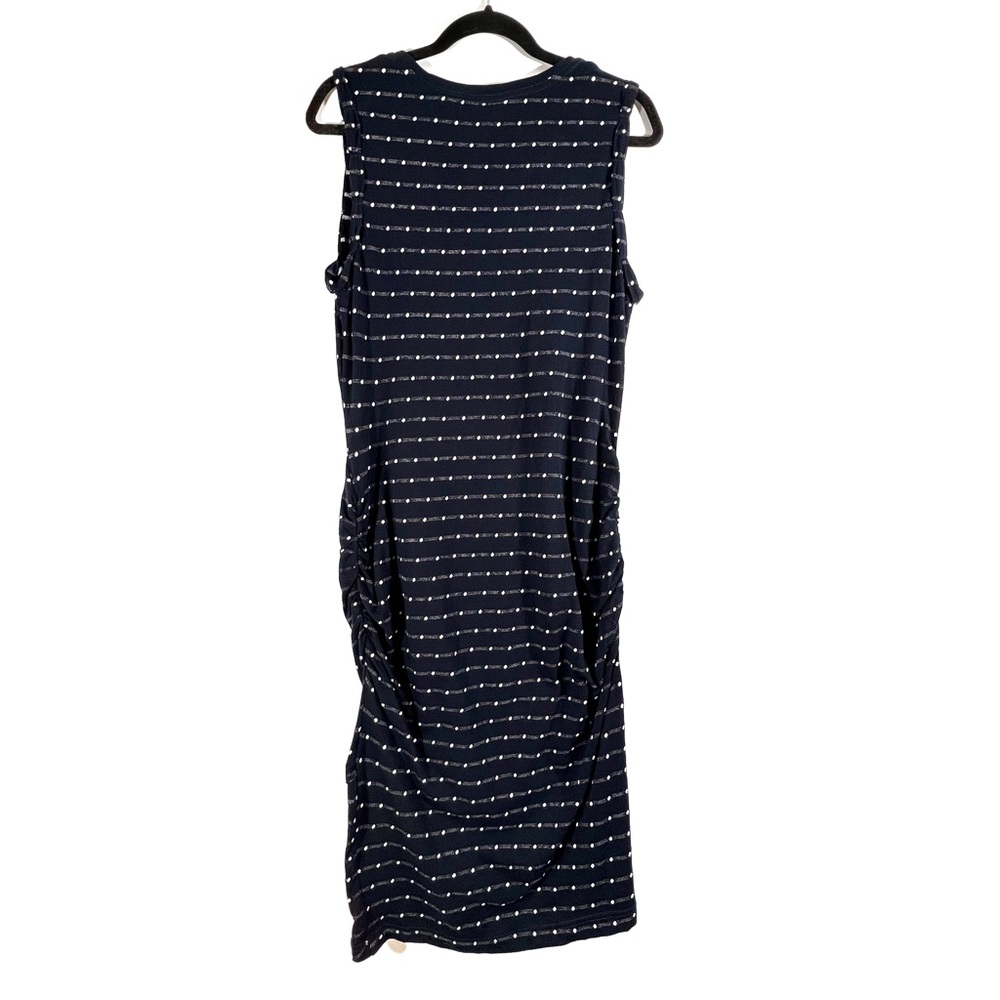 Anthropologie Caryn Black & White Polka Dot Mini Dress - Picture 10 of 12